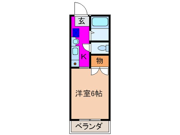 エルム関目の物件間取画像